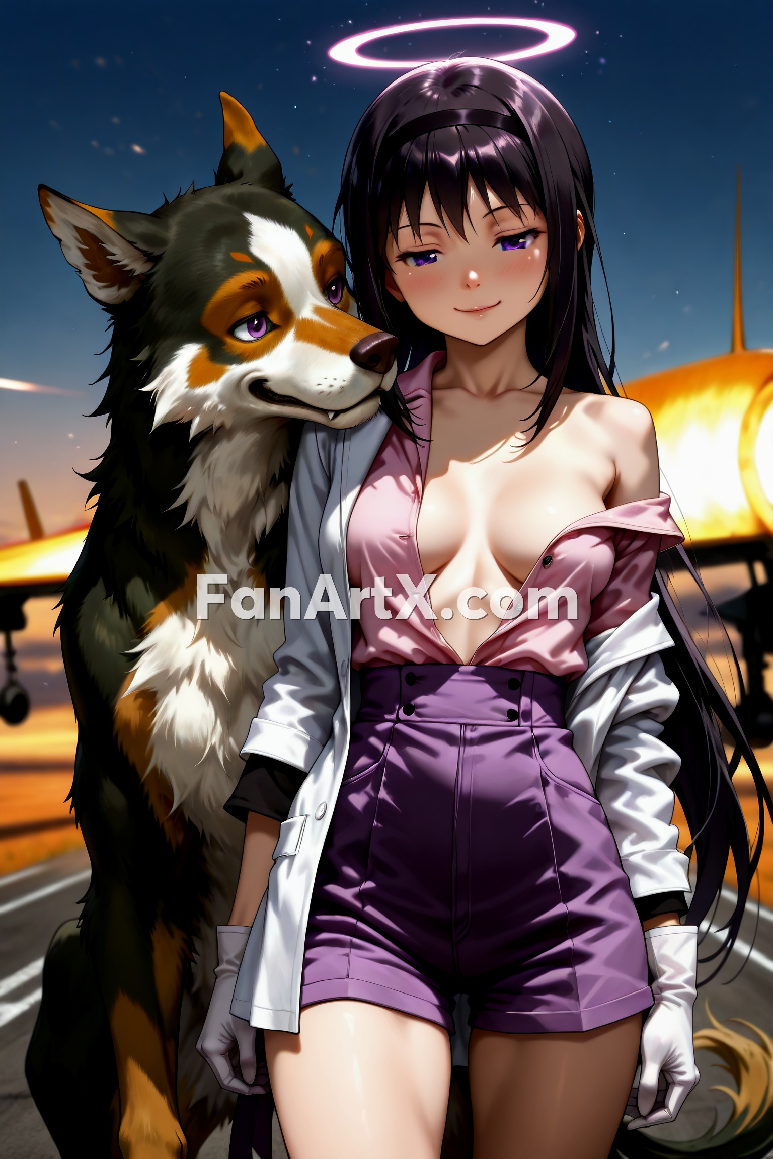 Akemi Homura Puella Magi Madoka Magica Fanart 9474147